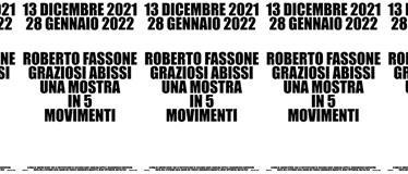 Opening <i>Graziosi Abissi</i>, personale di Roberto Fassone | Esposizione